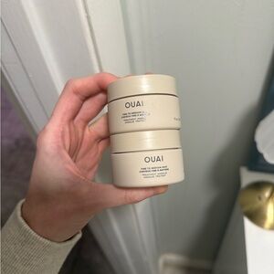 OUAI Cream Styling Pomade Set
